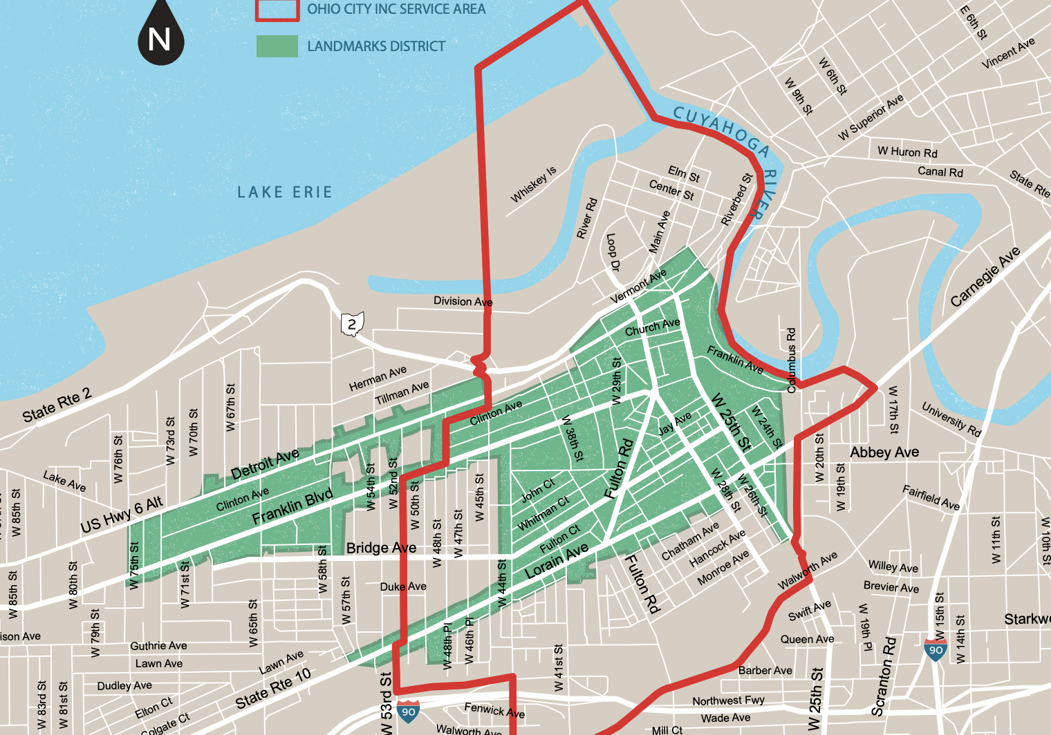 Historic District Map